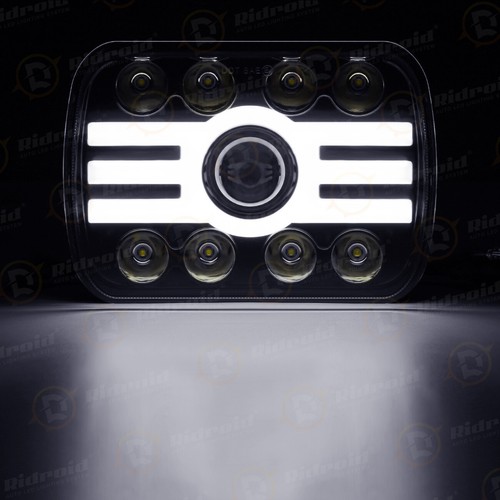 For Chevrolet Express 1500 2500 3500 Astro Cargo Van G10 7x6" Halo LED Headlight - Picture 4 of 18