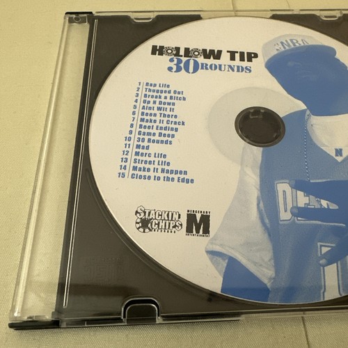 Hollow Tip - 30 Rounds CD California Bay Area Rap Stackin Chips Records - Picture 2 of 4