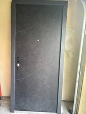 Quick Mount Steel Security Door with Frame. Metal Frame Security Door with locks