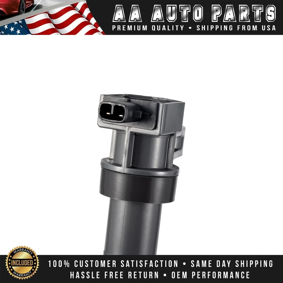 6 Ignition Coil & 6 NGK Iridium Spark Plug for Hyundai Genesis 2012-2016 3.8L - Image 3 of 4