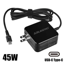 45W USB-C Type-C AC Adapter Charger for Acer Chromebook Spin 311 R721T Laptop