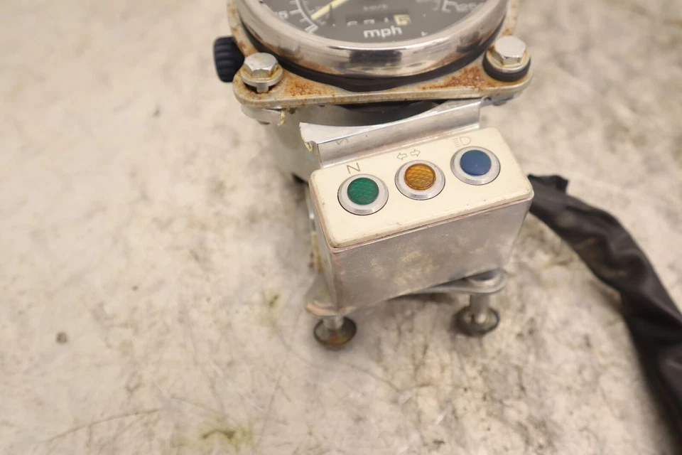 1999 HONDA SHADOW ACE 1100 VT1100C2 OEM GAUGES METER SPEEDO TACH - Image 2 of 4
