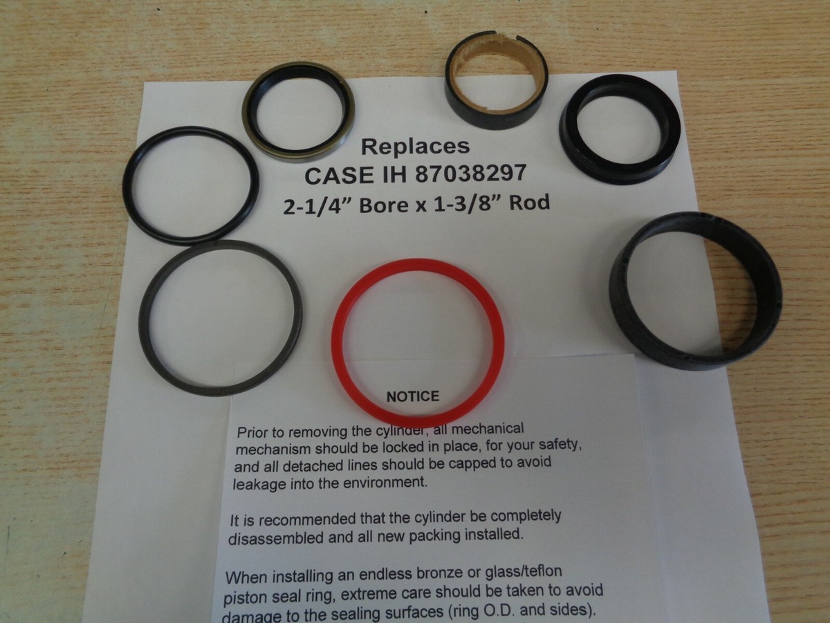 87038297 Replacement kit for Case-IH / New Holland cyl. (2