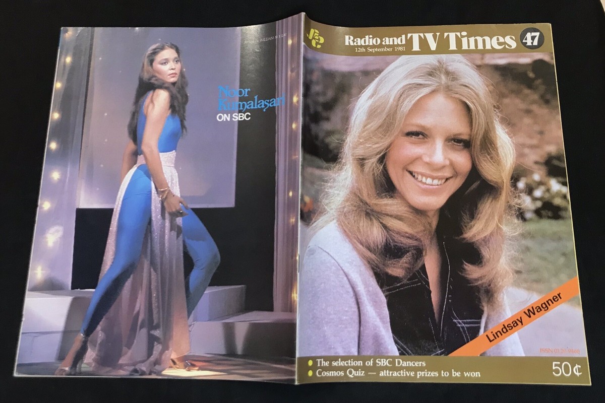 Rare 1981 Sep #47 Asia Singapore Radio & TV Times Magazine