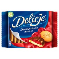 Delicje SzampańSkie Biskuitkuchen Mit Kirschgelee, üBerzogen Mit Schokolade 294