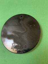 Vintage Barbie R Round Black Doll Stand Base Only