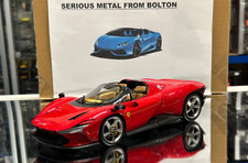 BBURAGO 18 16912R SIGNATURE SERIES 2023 FERRARI DAYTONA SP3 SPIDER 1:18 SCALE