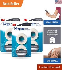 Gentle Paper Tape - Medical Adhesive, 6 Rolls of 1'' x 10 Yds, Hypoallergenic...