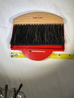 Andree Jardin Brand    Table Top Dustpan and Brush Made in France  EXC  Orig $50