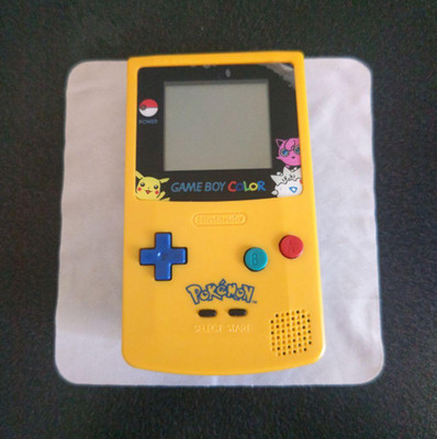 Nintendo Game Boy Color Pokemon Yellow Special Edition Console Pikachu Handheld