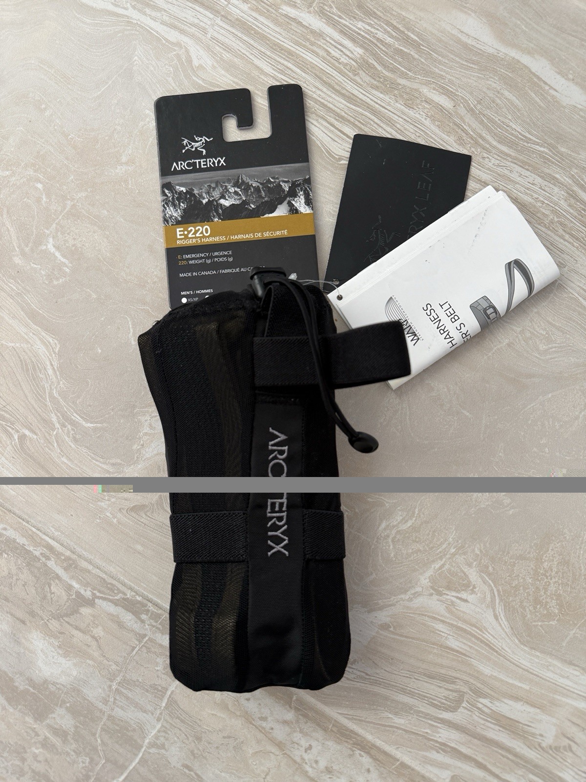 Arc'teryx E220 Rigger's Harness Belt Color: crocodile Size: Medium H150 thumbnail 9