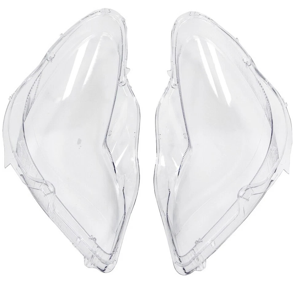 Cubierta de lente de faros 2 piezas para Mercedes Benz W219 CLS350 CLS500 CLS550 2007-2011 Foto 2 de 4