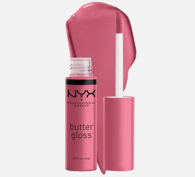 NYX PROFESSIONAL MAKEUP Butter Gloss - Angel Food Cake, True Mauve