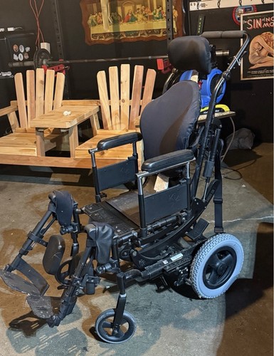 Manual Reclining Wheelchair w/ Elevating Leg Rests, Headrest, 4-Wheel, Black