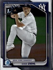 2024 Bowman Draft Gage Ziehl #BDC-10 Chrome