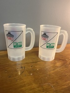 Vintage Joliet Illinois Earls Cafe Old Style Mugs