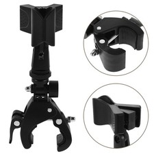 2 Pcs Adjustable Mic Clip Crab Clamp Microphone Mount Stand Adapter