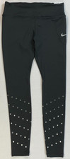Women's Nike Tight Fit Mid Rise Full Length Reflective Leggings DM1553 NEW