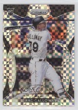 2019 Panini Prizm Tier III Plaid Power Prizm 70/75 Isaac Galloway #202 1u6