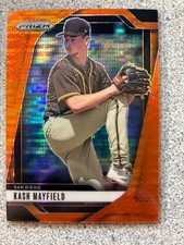 2025 Panini Prizm - Kash Mayfield #275 Orange Pulsar Prizm /399