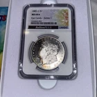 1885-O Morgan Silver Dollar $1 NGC MS64⭐️ Toned Bullion Plus Eye Candy Series 1