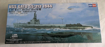 Hobby Boss 1/350 USS Gato SS 212 1944 US Navy Submarine Model
