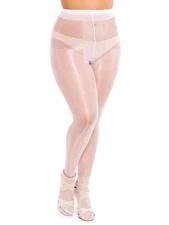 Glamory Ouvert 20 Crotchless Tights, Plus Size XL-4XL [50129]