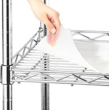 Wire Shelf Liner Heavy Duty Shelf Liners Packed Flat for Wire Shelving, Waterpro