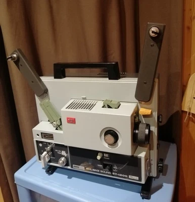 Elmo Sound ST-1200 Super 8 Projecteur Magnetic Testé  - Photo 1/4