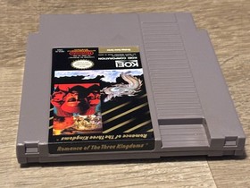 Romance of the Three Kingdoms Nintendo Nes Complete CIB Authentic Good Shape