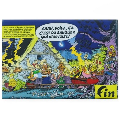 Dekorativer Magnet Asterix, Le Banquet (79 x 55 mm)