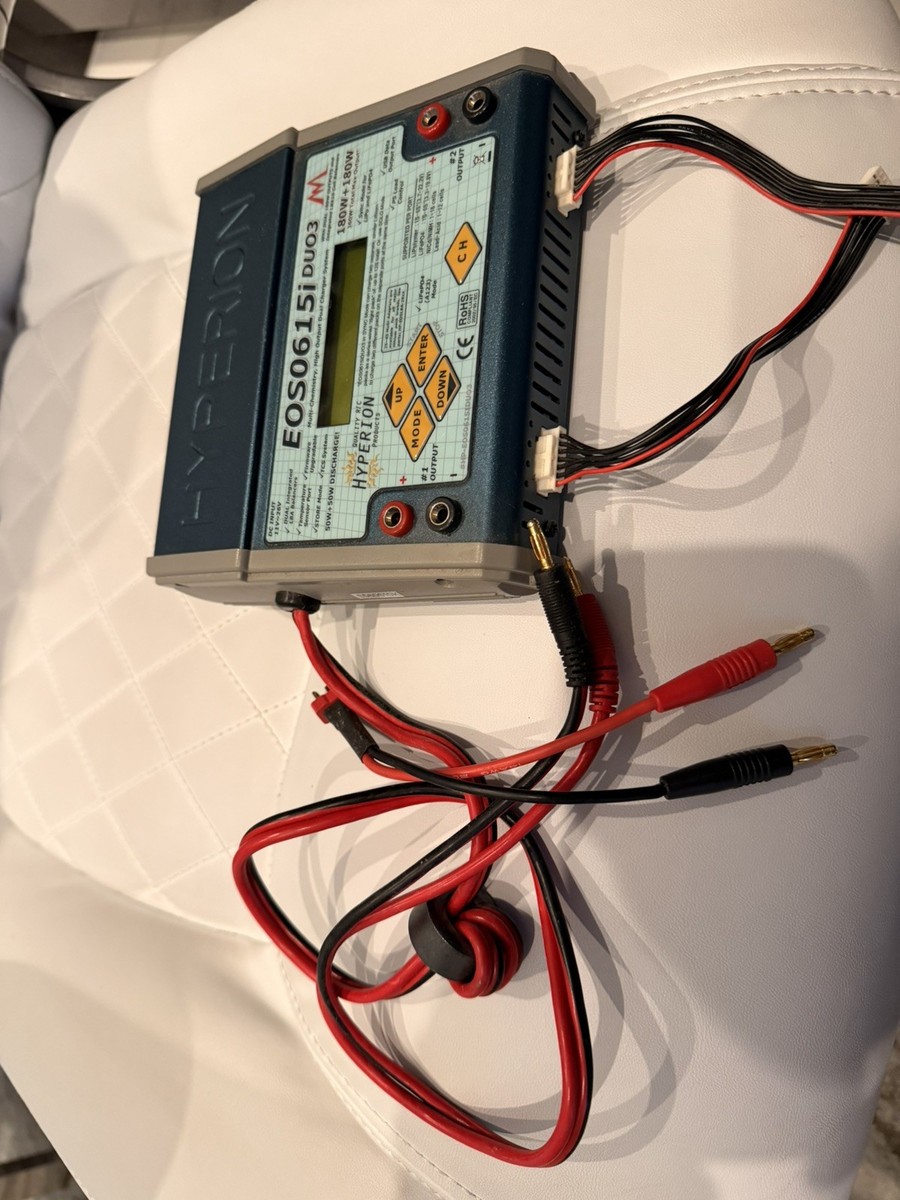 Hyperion Charger EOS 0615i - Duo3 x Lipo Input 1S-6S DC Balance