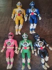 90s Vintage Mega Rangers Action Figure Power Rangers Knock Off Lot Ranger