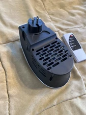 Handy Heater Plug-In Electric Wall Heater with Remote Control & Timer, Portable