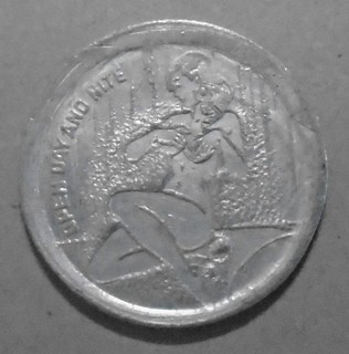 Agua Prieta Sonora Messico LINDA VISTA NITE CLUB alluminio 26 mm nudo