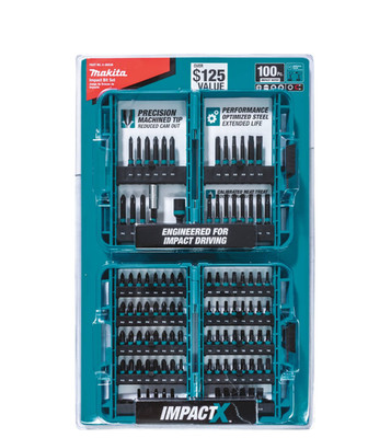 ImpactX  100 Pc. Driver Bit Set