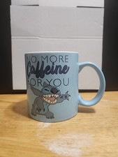 Stitch No More Caffeine For You Coffee Mug