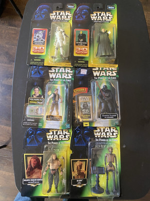 Kenner Star Wars 3- D Play Scene. Sealed Action Figure Lot 