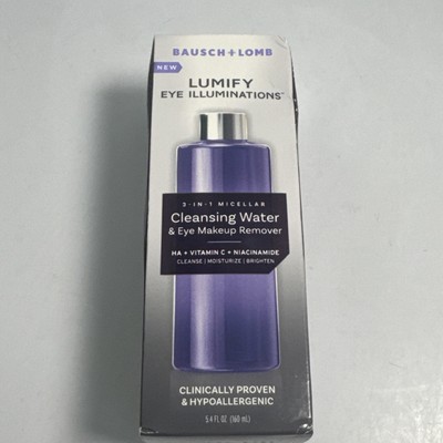 Bausch + Lomb Lumify Eye Illuminations 3 in 1 Micellar Cleansing Water 5.4 oz