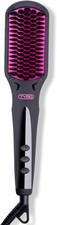 Frizz-Free Ionic Hair Straightening Brush with LCD Display Safety Features