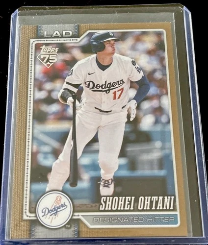 2026 TOPPS GOLD SHOHEI OHTANI SP /2026 DODGERS GOAT MVP 🔥