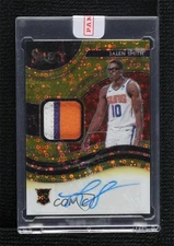 2020-21 Panini Select Rookie Jersey Gold Prizm /10 Jalen Smith #RJA-JAL Auto RC