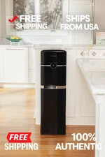 Primo Smart Touch Bottom‑Load Dispenser Black-Hot-Cold/Cool Water, Modern Design