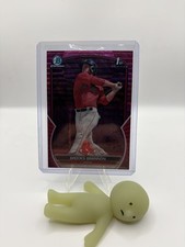 2023 Bowman Chrome - Prospects Brooks Brannon #BCP-245 Fuchsia Pink Vapor...