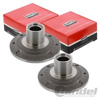 2X Mapco Radnabe Vorne Passend FüR Dacia Dokker Lodgy Renault Captur Clio Grand