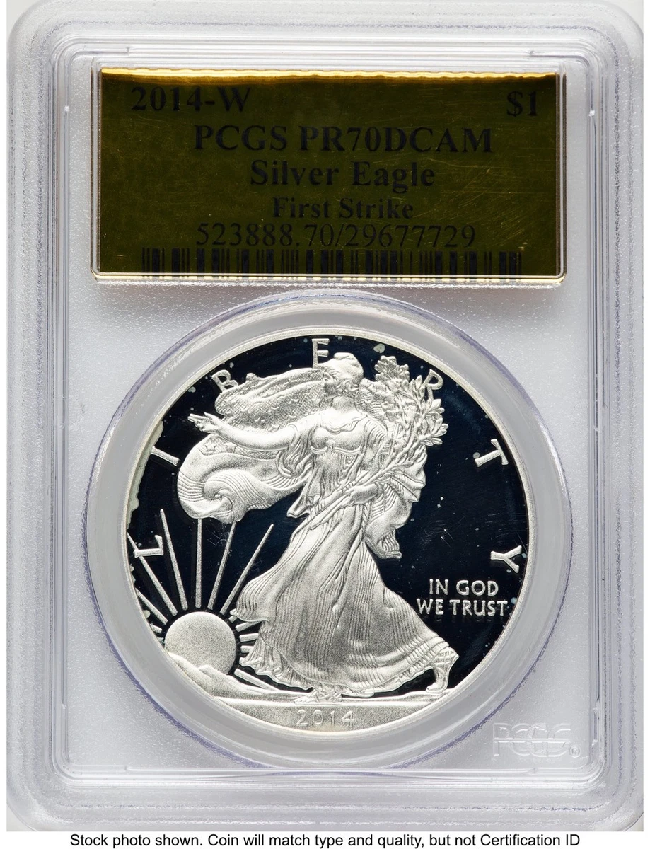 American Eagle PR 70 Graded 2014 Silver Bullion Coins for sale | eBay