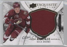 2015 Upper Deck Black Diamond Exquisite Rookies Jumbo Material 5/35 Max Domi 2o7