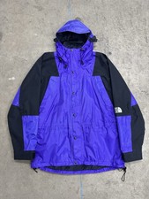 Vintage 1990s North Face Mountain Light Gortex Purple Parka Size XL Made In USA