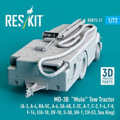 ResKit RSK72-21 1:72 MD-3B 'Mule' Tow Tractor