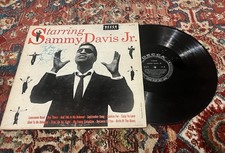 Sammy Davis Jr Signed Autograph Vinyl Record LP Starring Sammy Davis